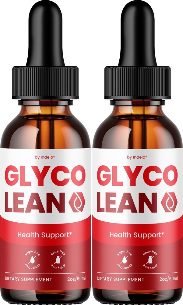 (2 Pack) Glyco Lean Liquid Drops – GlycoLean Drops Extra Strength Natural Blend