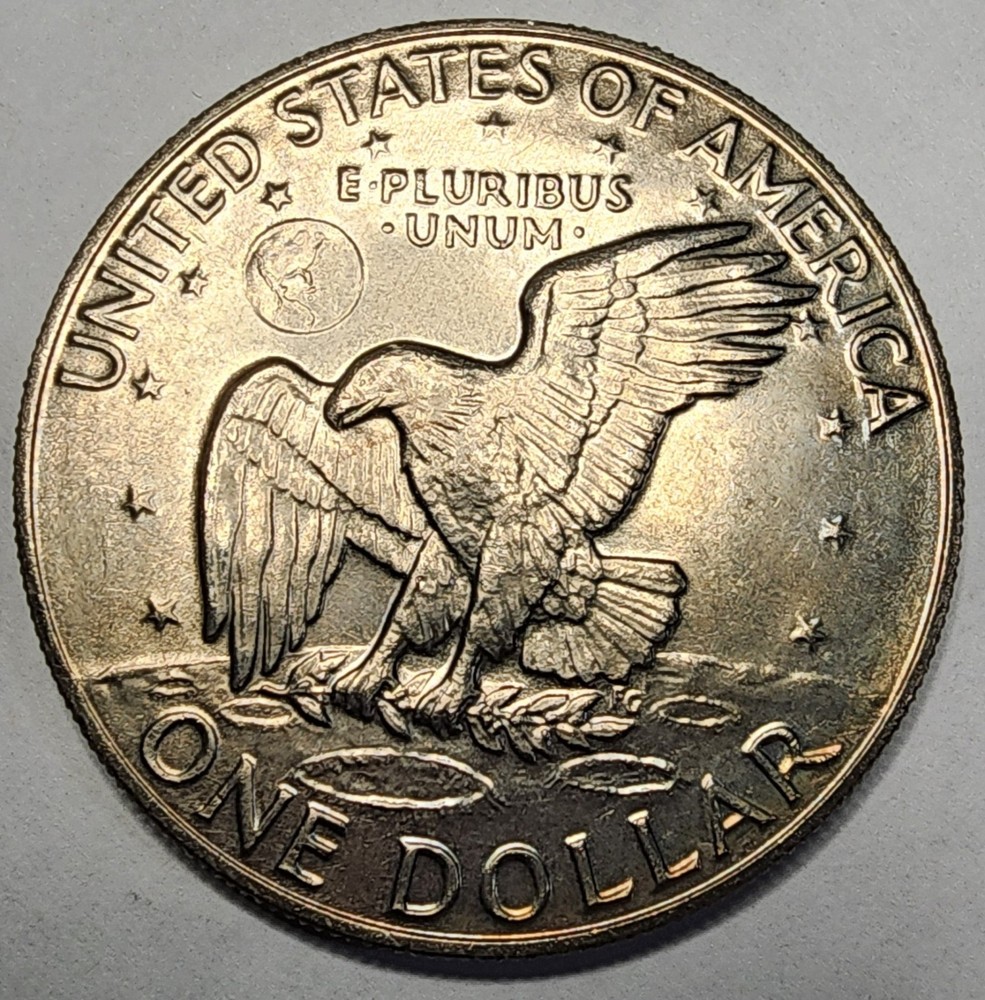 1978 Eisenhower Dollar W/Toning