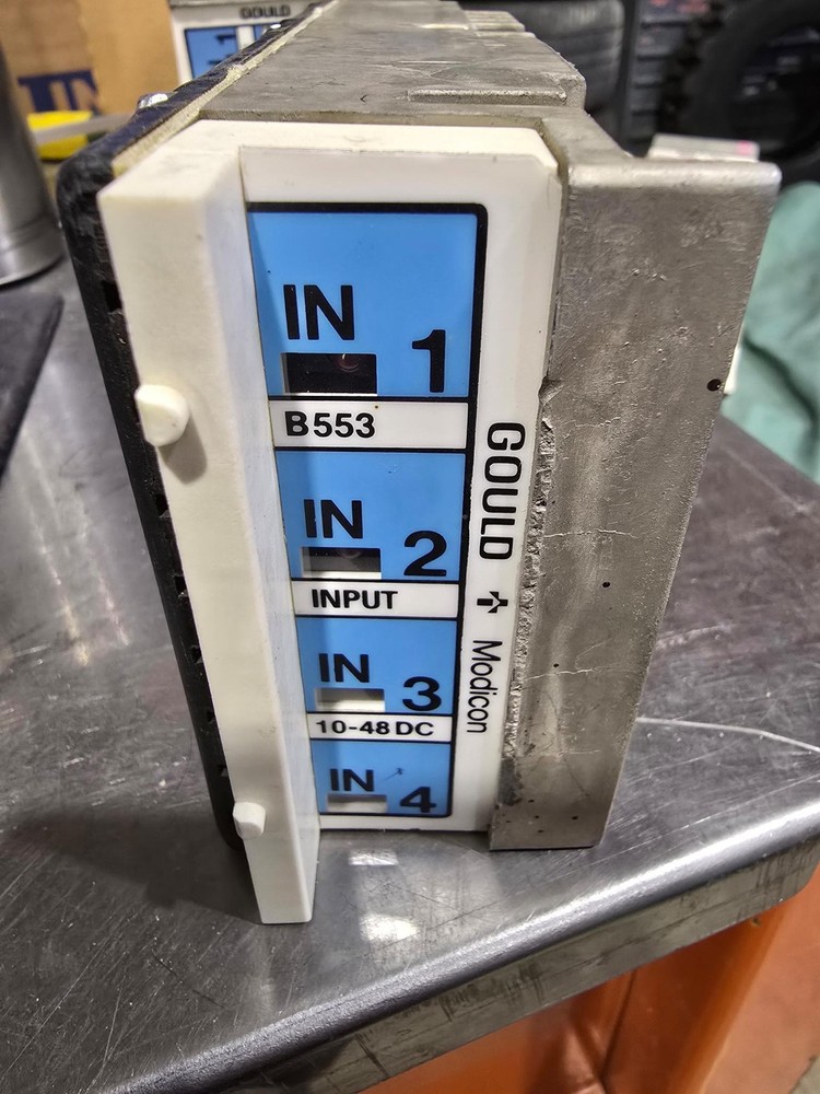 Gould/Modicon B553 Input Module 10-48vdc "Used"
