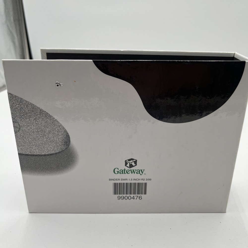 Original Vintage Gateway Computer Software Storage Binder CD Holder No Discs