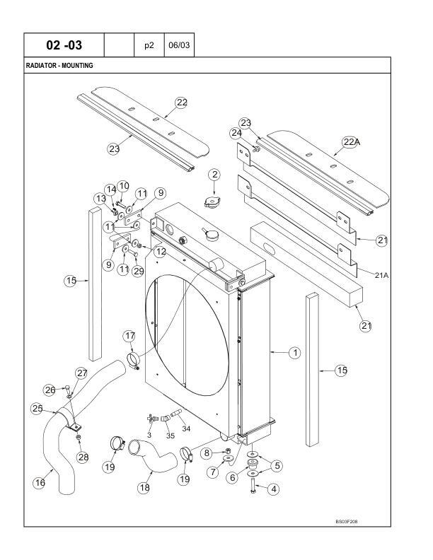 Case 650K Crawler Dozer Parts Catalog Manual Exploded View Diagrams Book