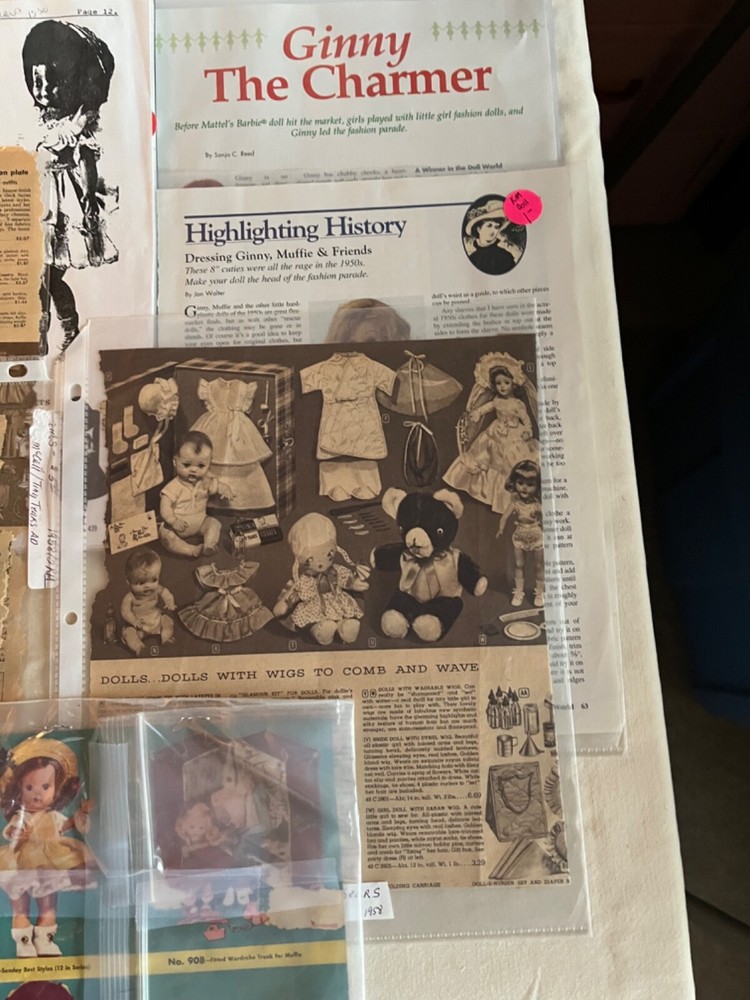 antique doll reference articles