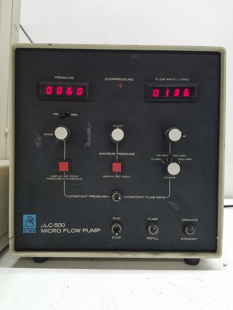 ISCO uLC-500 Syringe Micro Pump & Controller 621240010-86141