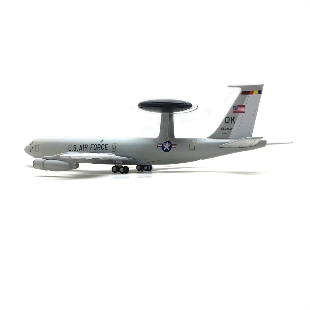 1/200 Scale US E-3 E3 Sentry AWACS Aircraft Model Plane Souvenir Static Display