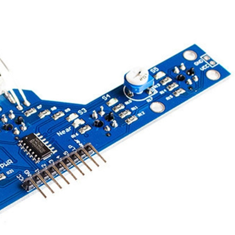 5 Channel LED Indicator Equipped Line Trackings Module for Real Time