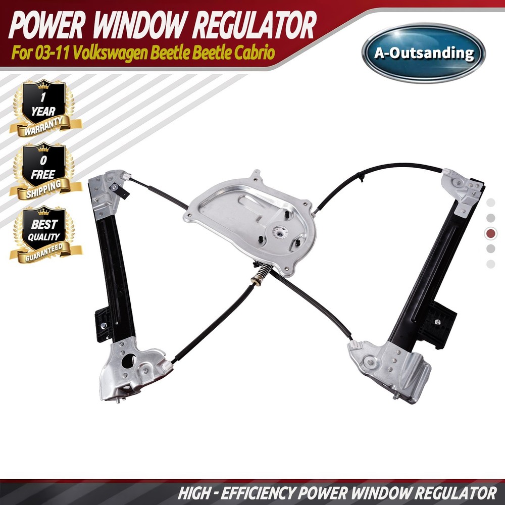 Front Right RH Power Window Regulator For Volkswagen Beetle 2003-2011