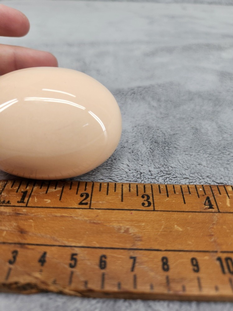 Vintage Ceramic Pottery Easter Egg Ceramic Pottery Holiday Decor 2.5"