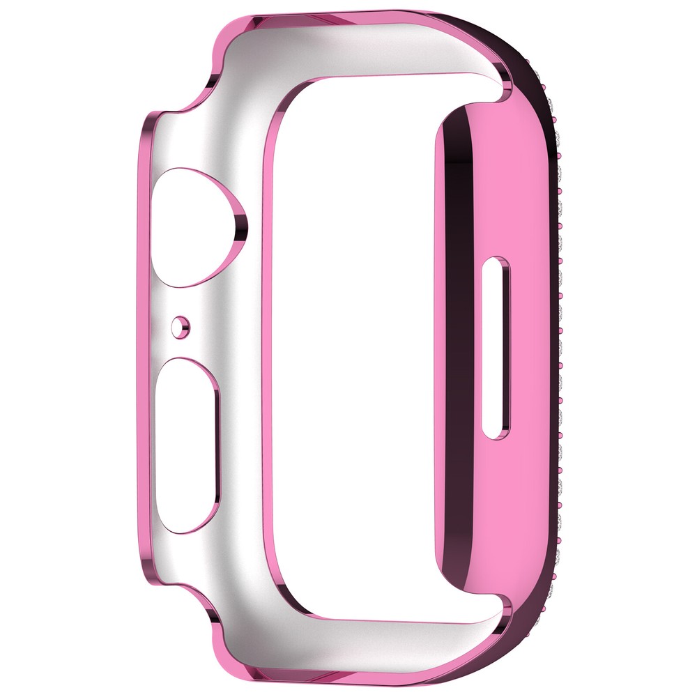 Protective Case Cover Electroplated Skeleton Case for iPhone Watch 9 Watch