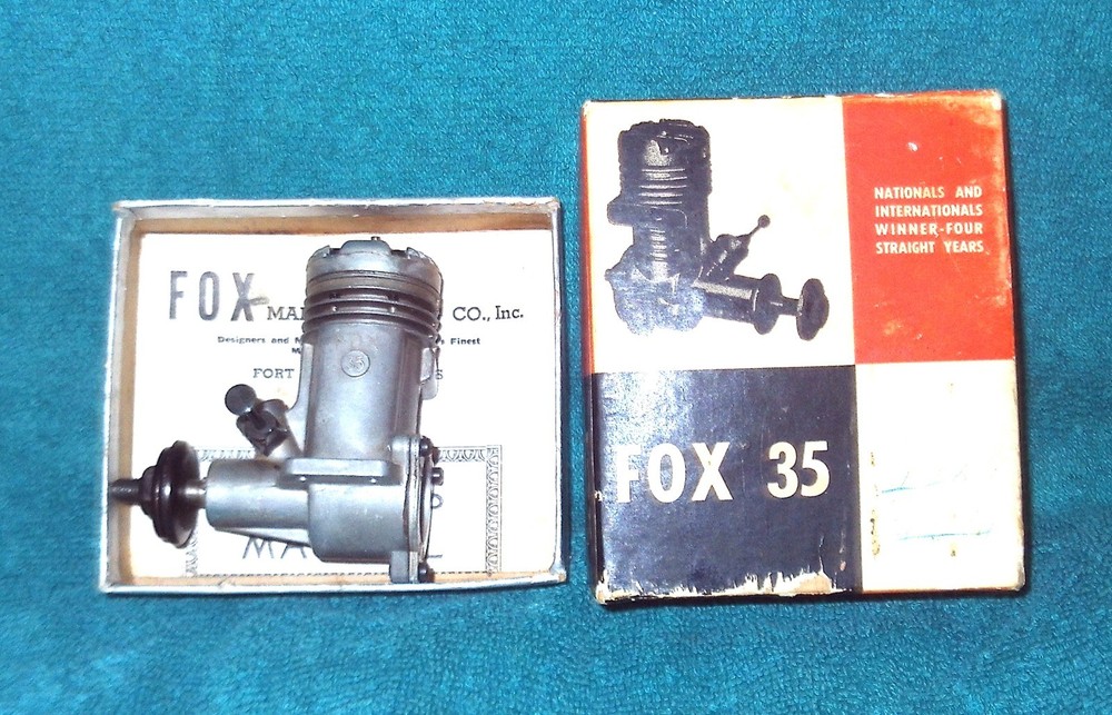 Vintage Fox 35 Stunt Engine, UNUSED!