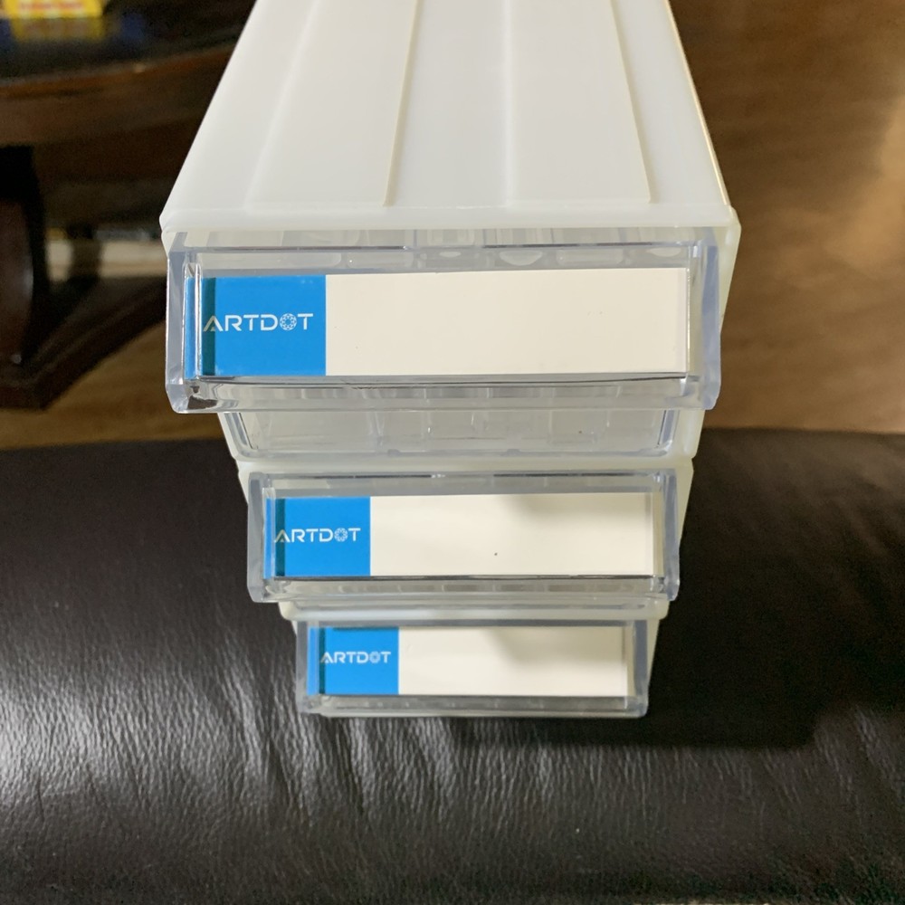 Art Dot Stackable Organizer 64 Containers Diamond Painting