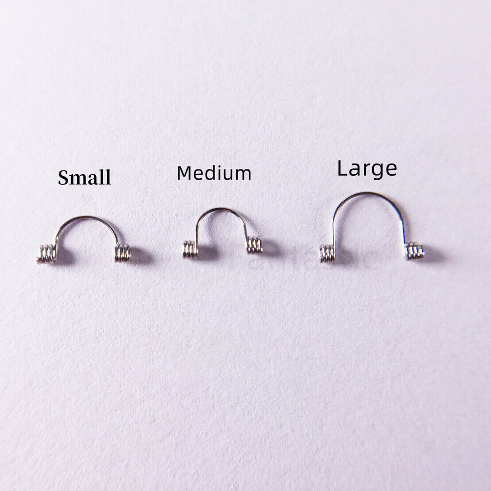 Dental Orthodontic Spring Rectangular Anterior Door Torquing Spring 30Pcs