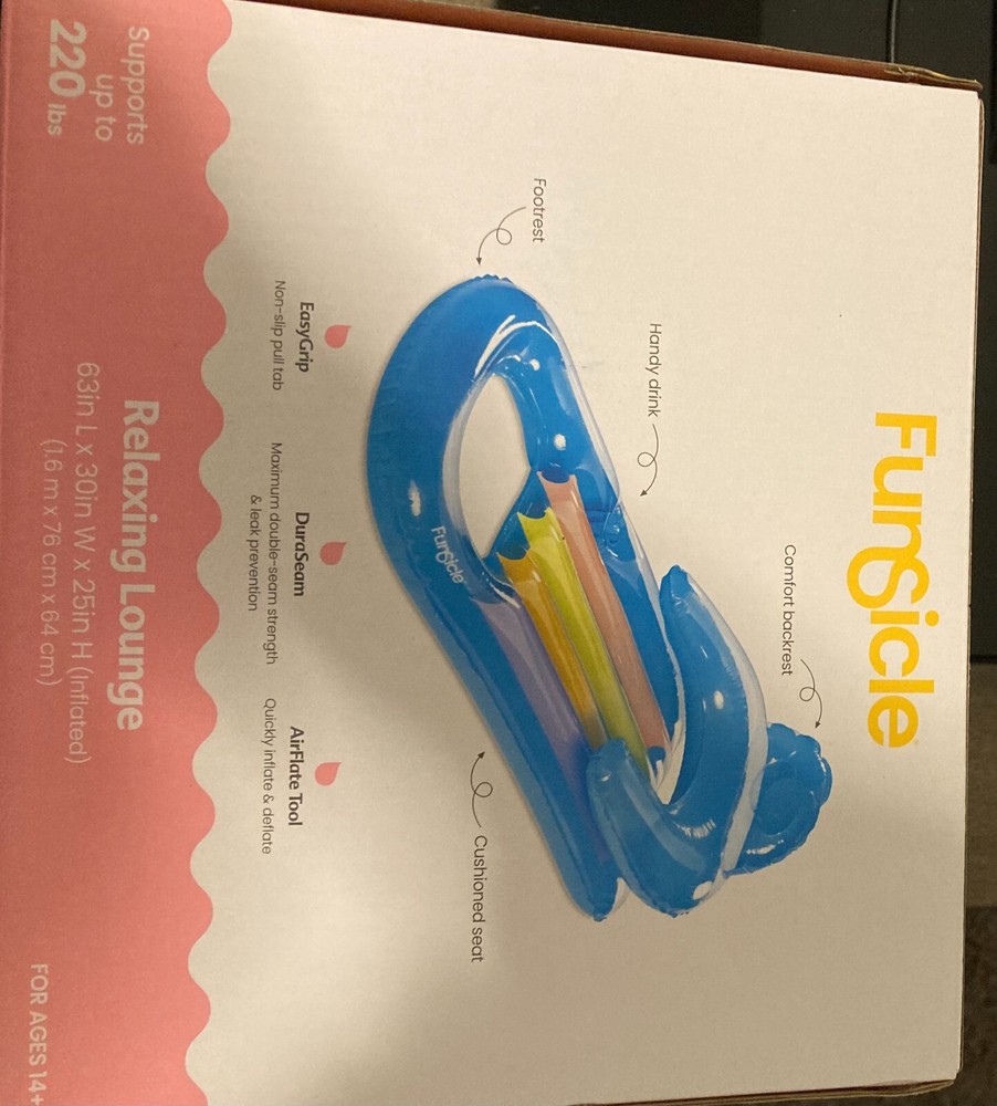 FUNSICLE RELAXING LOUNGE FOATER FOR POOL