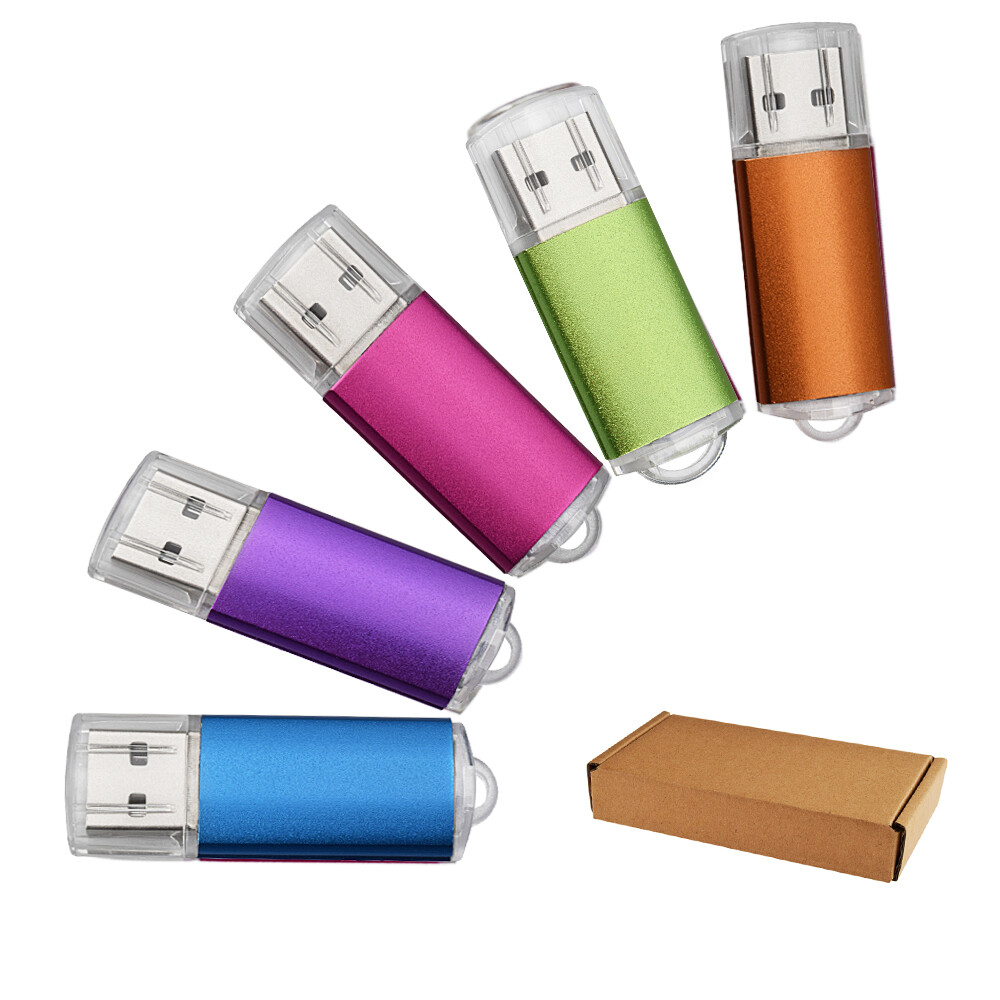 5Pack/Lot Mini USB Flash Drive 1GB-32GB Memory Sticks Storage Blank Media U Disk