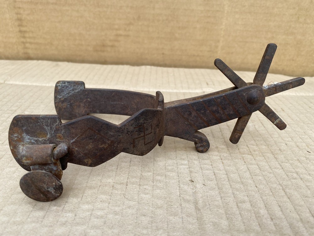 WW1-2 German Military Handmade Spur-Spurs Blacksmith Spur
