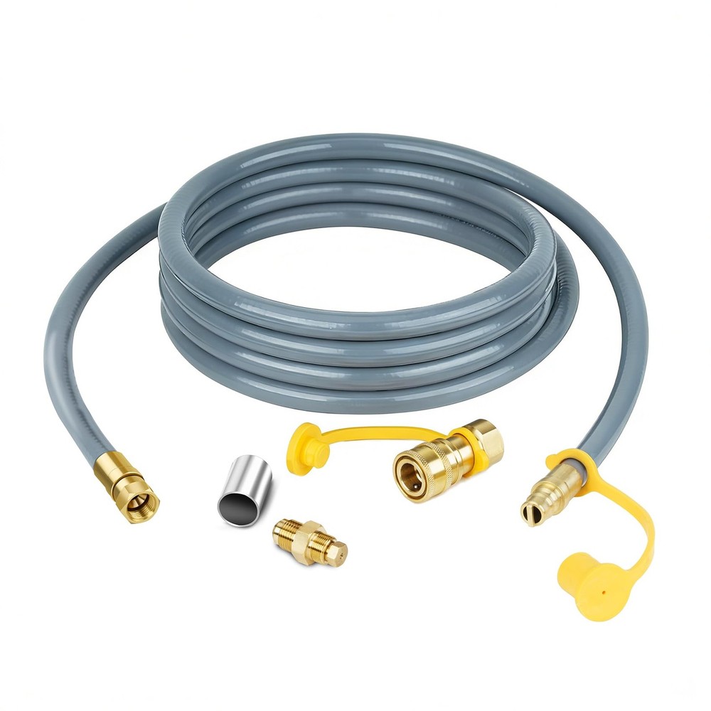 Skyflame 12 Feet Natural Gas Conversion Kit, Propane to Hose 40K