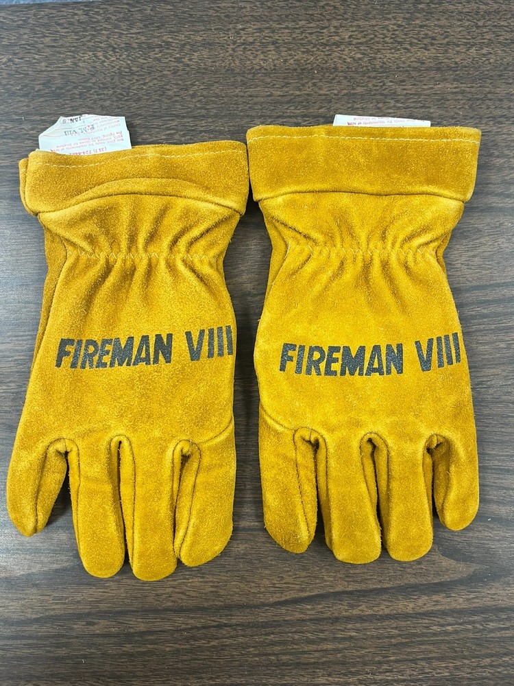 Glove Corp Fireman VIII Fire Fighter Gloves Size SM