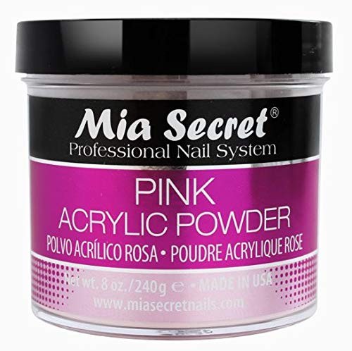 Acrylic 2pc Set - Clear + Pink 8 oz