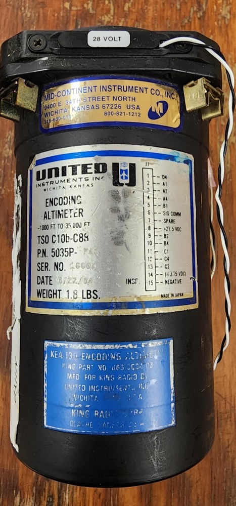 KEA 130 Encoding Altimeter pn: 5035P-P46