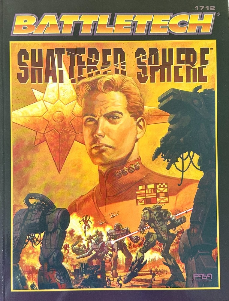 Battletech Shattered Sphere 1712 FASA Sourcebook 1999 MechWarrior