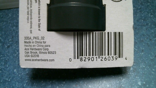 ACE Shut-off Valve (7303365) FS