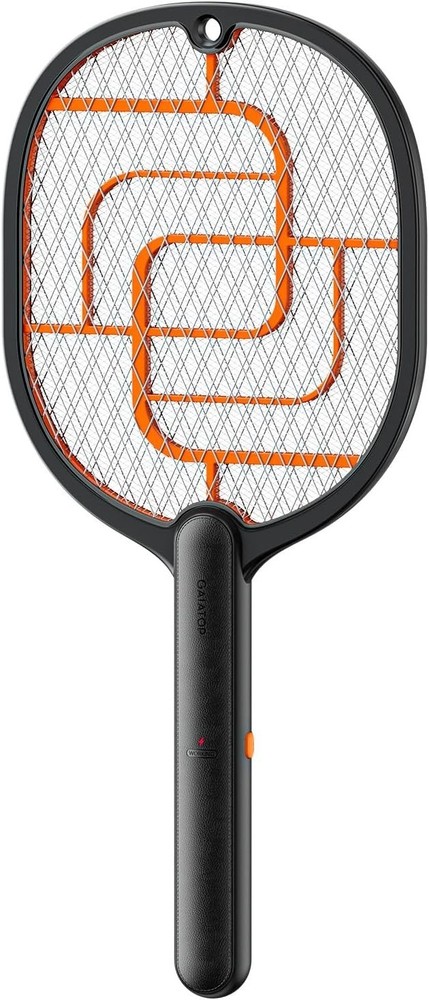 Ergonomic Handheld 3800V Fly Swatter - Effective Bug Zapper for Every Setting