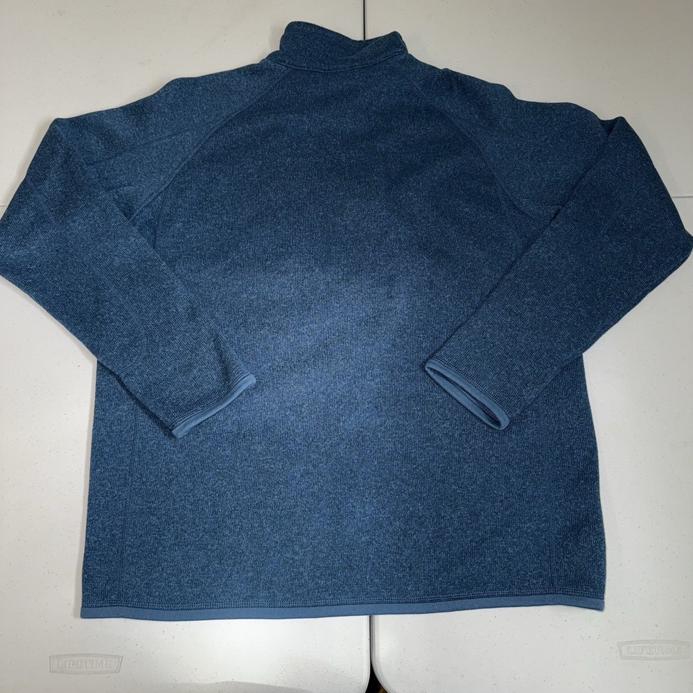 Patagonia 1/4 Zip Mock Neck Knit Pullover Sweater Size L