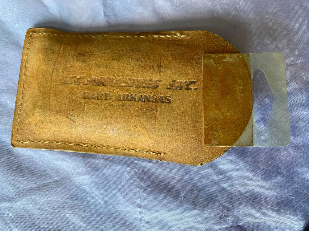 ABRASIVES INC CARVING HARD ARKANSAS SHARPING STONE FOR GOUGES