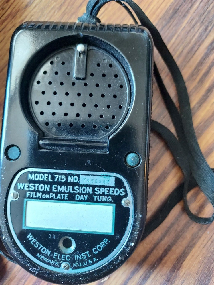 Vtg Argus Cintar 50mm Camera + Weston Universal Exposure Light Meter NOT TESTED