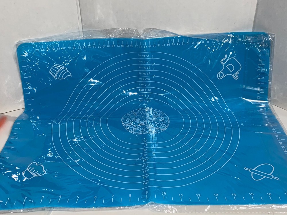 Large Silicone Baking Mat with Measurements & Scraper & Spatula