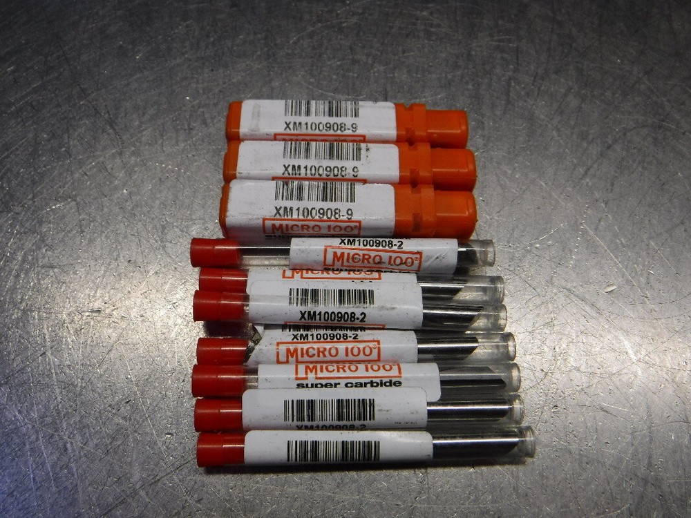 Lot Of 10 Micro 100 Carbide Grooving Tools (LOC701)