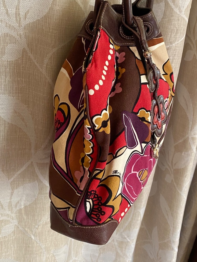 Brighton Floral Hobo Shoulder Bag