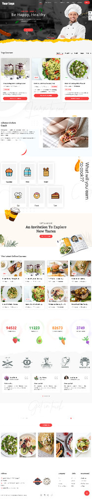 Kitchen Coach Website Design with Free VPS Web Hosting and Installation
