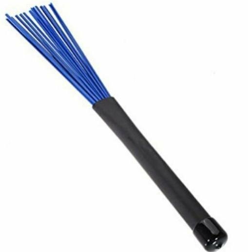 2pcs/set 32cm Jazz Drum Brushes Black/Blue Drum Sticks Percussion Drumsticks