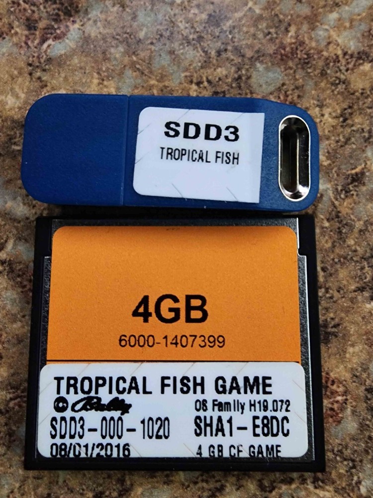 WMS WILLIAMS BB3 S32 SLOT SOFTWARE - 2 Game Lot #1