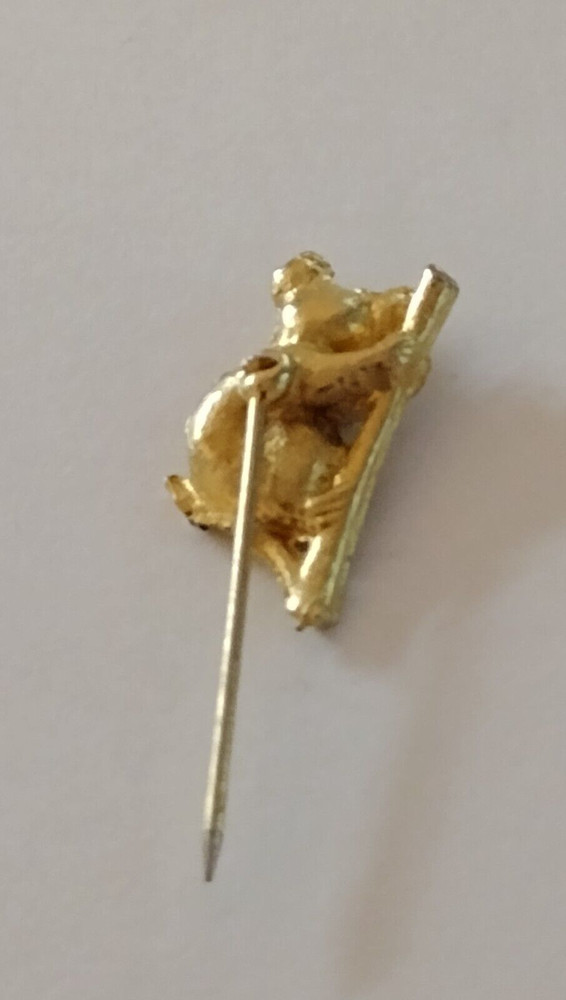 Koala Bear Gold Toned Short Stickpin