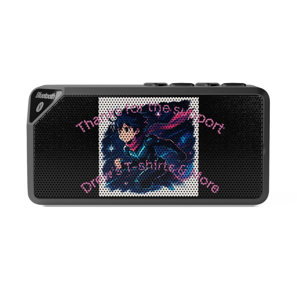 Galaxy Witch design Bluetooth Speaker | Cosmic Magic Illustration