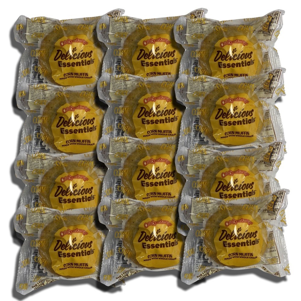 Otis Spunkmeyer Delicious Essentials Individually Wrapped Corn Muffins, 12 Pack