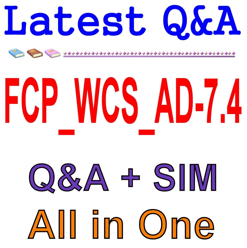 FCP_WCS_AD-7.4 FCP - AWS Cloud Security 7.4 Administrator Exam Q&A