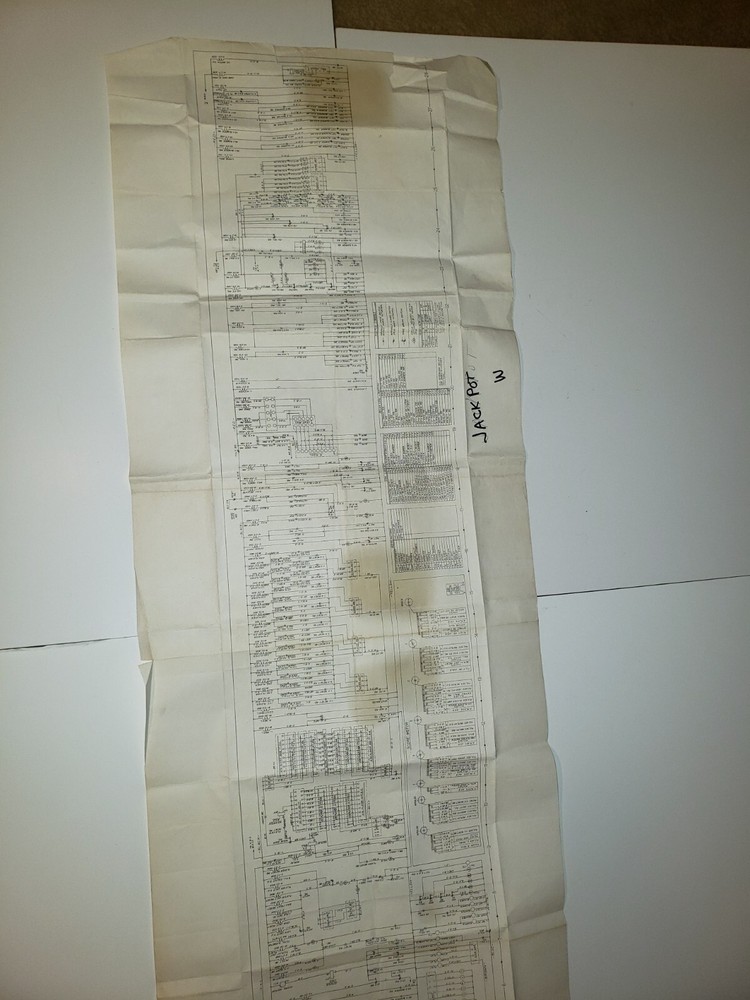 Williams JACKPOT Pinball Schematic