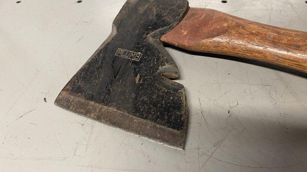 PLUMB Carpenters Hatchet Axe Timber Framing Tool