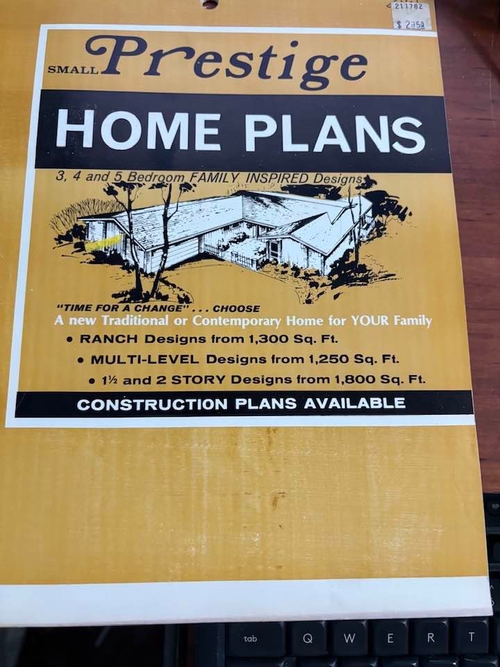 Prestige Home Plans - Natrional Plan Services 1970 PB