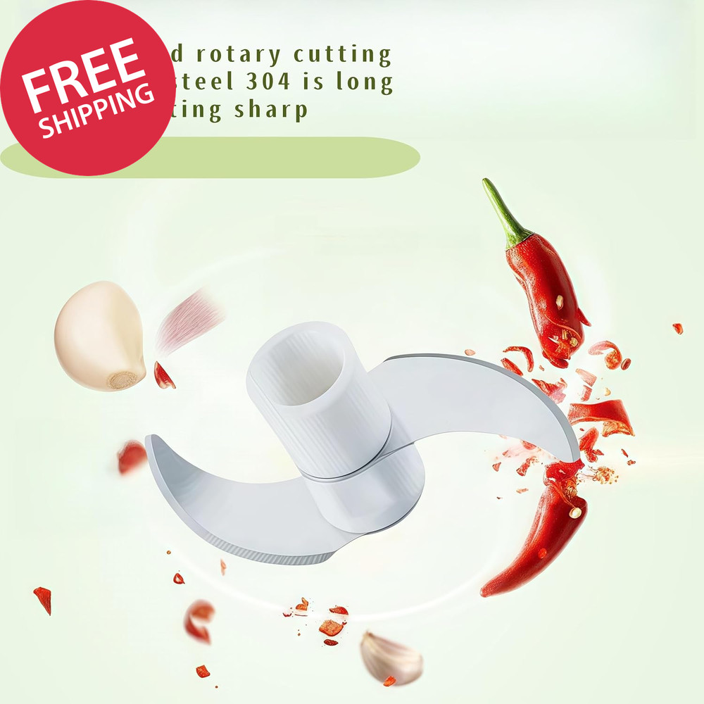 Mini Manual Food Processor Vegetable Chopper Hand Pull String Garlic Onion