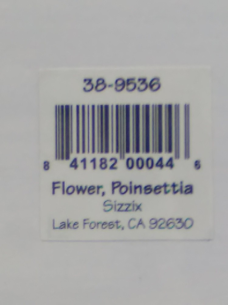 x9) Sizzix ~ Simple Impressions ~ Embossing Folder ~ See Description For Details