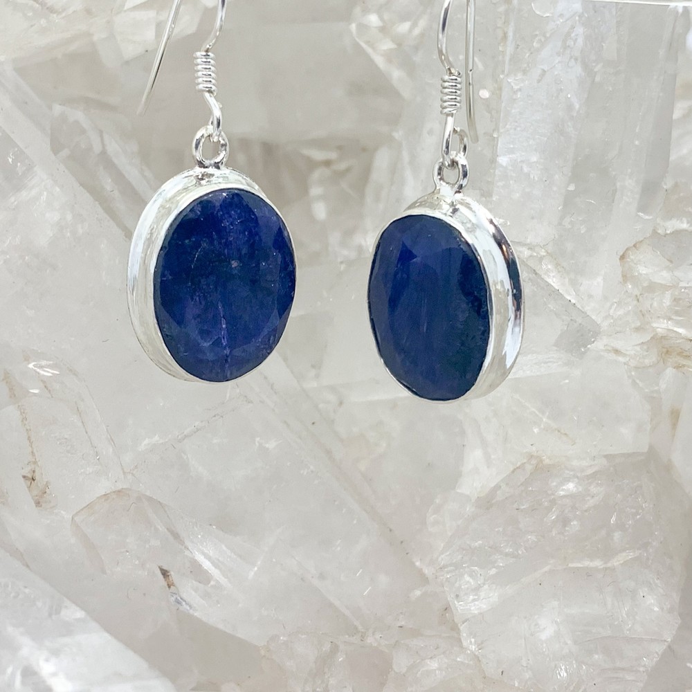 Blue Sapphire Earrings $110
