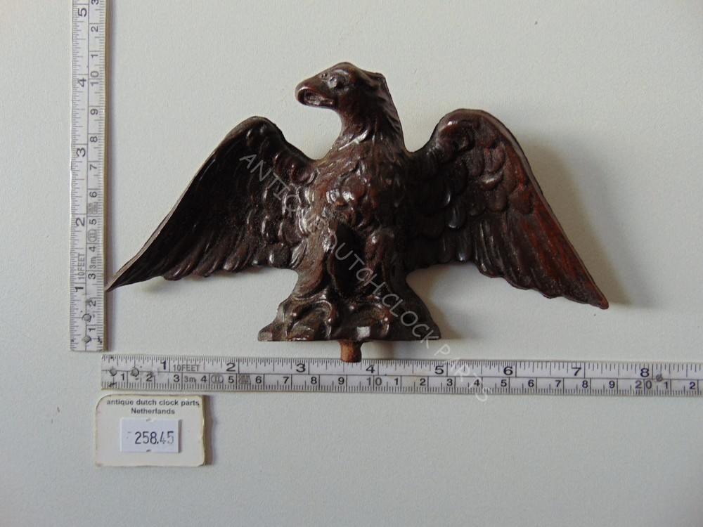 PAPER MACHE EAGLE STATUE FOR A GERMAN REGULATOR CLOCK EXCELLENT CONDITION