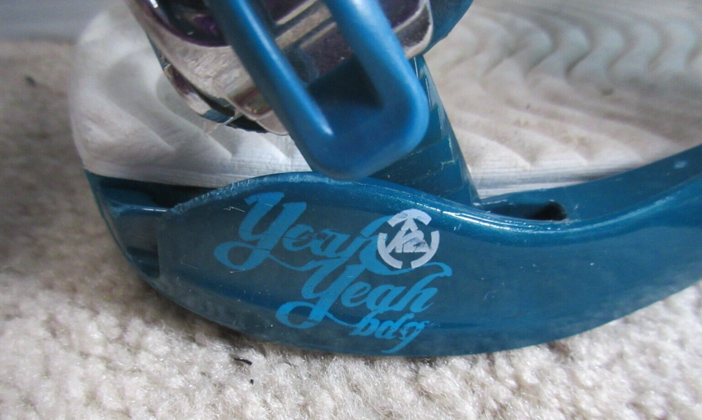 K2 Yeah Yeah Women's Snowboard Bindings Size Medium