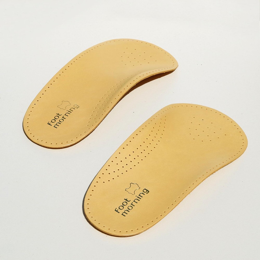 Elastic Advanced 2/3 Length Advanced Insoles (1 Pair), Prime Quality Sheep Le...