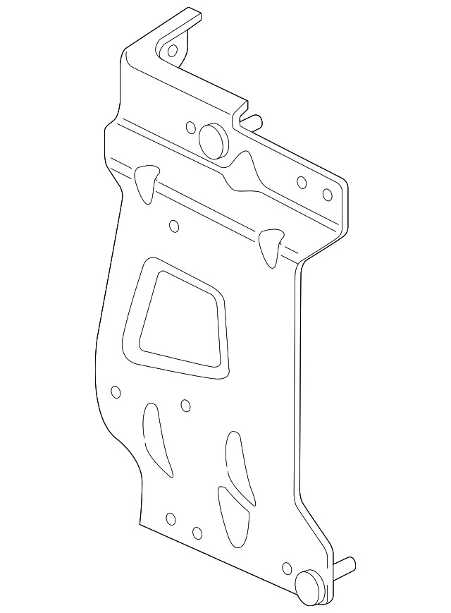 Genuine Nissan Engine Control Module (ECM) Bracket 23714-5EA0A