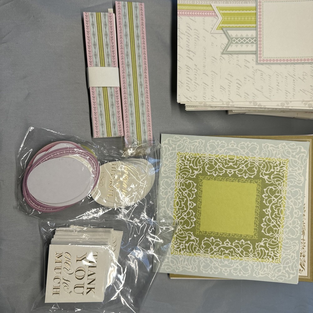 ANNA GRIFFIN "Pretty Pop-Ups Cardmaking Kit" AG438 2015 Partial Makes 35