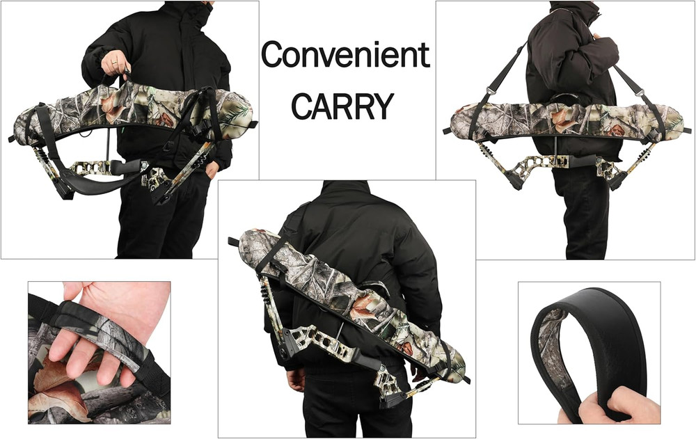 Compound Bow Sling String Protector Shoulder Strap Archery Hunting Accessory